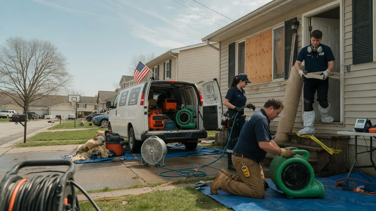 Water Damage Restoration in Bridgeport, WV near me